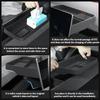 Double-layer Storage Box for Tesla Model Y Juniper 2025 Dashboard ETC Storage Box Accessories Layered Organization Tissue Tray