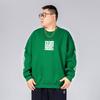 Plus Size Men's Wear Men's Extra-large Loose Crewneck Sweat Fat Man All-match Not Fleece-lined Explosions