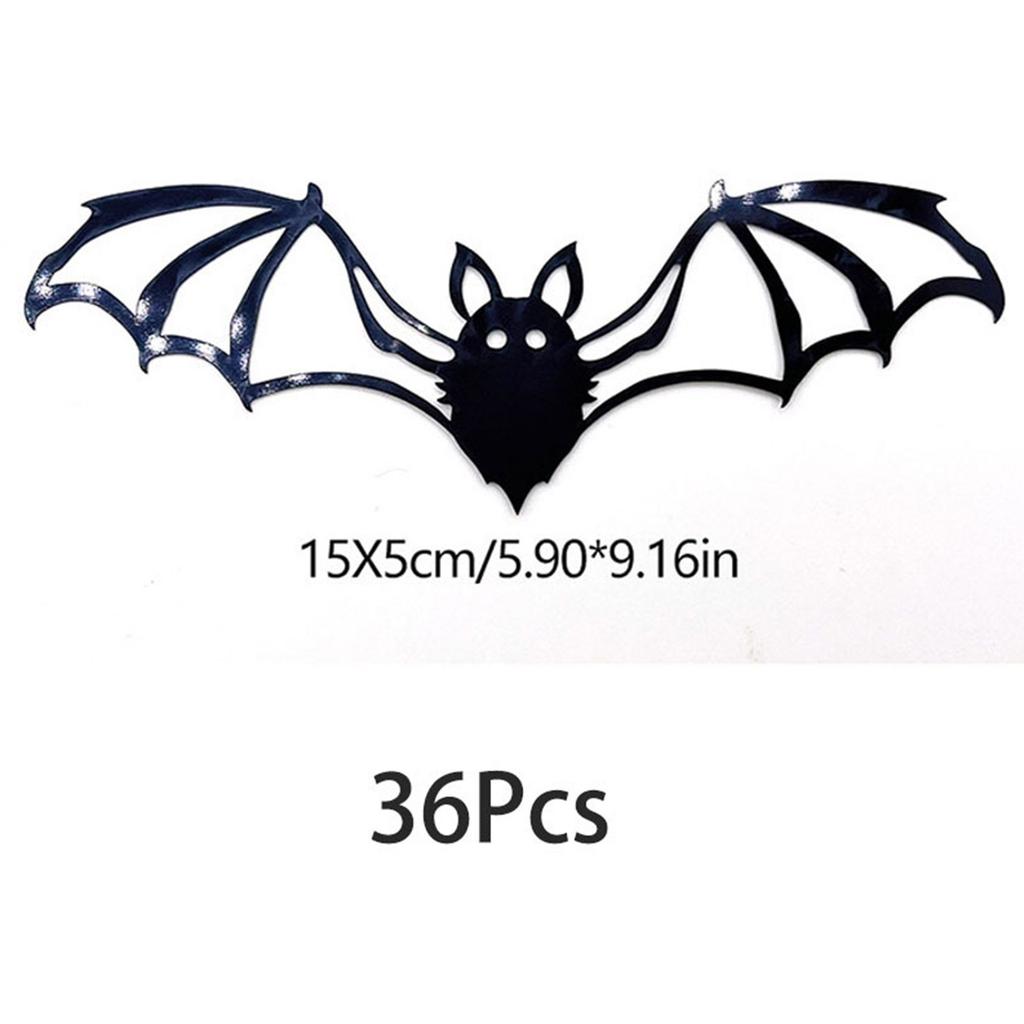 Halloween 3d Three Fold Dimensional Wall Sticker Window Decorative Sticker