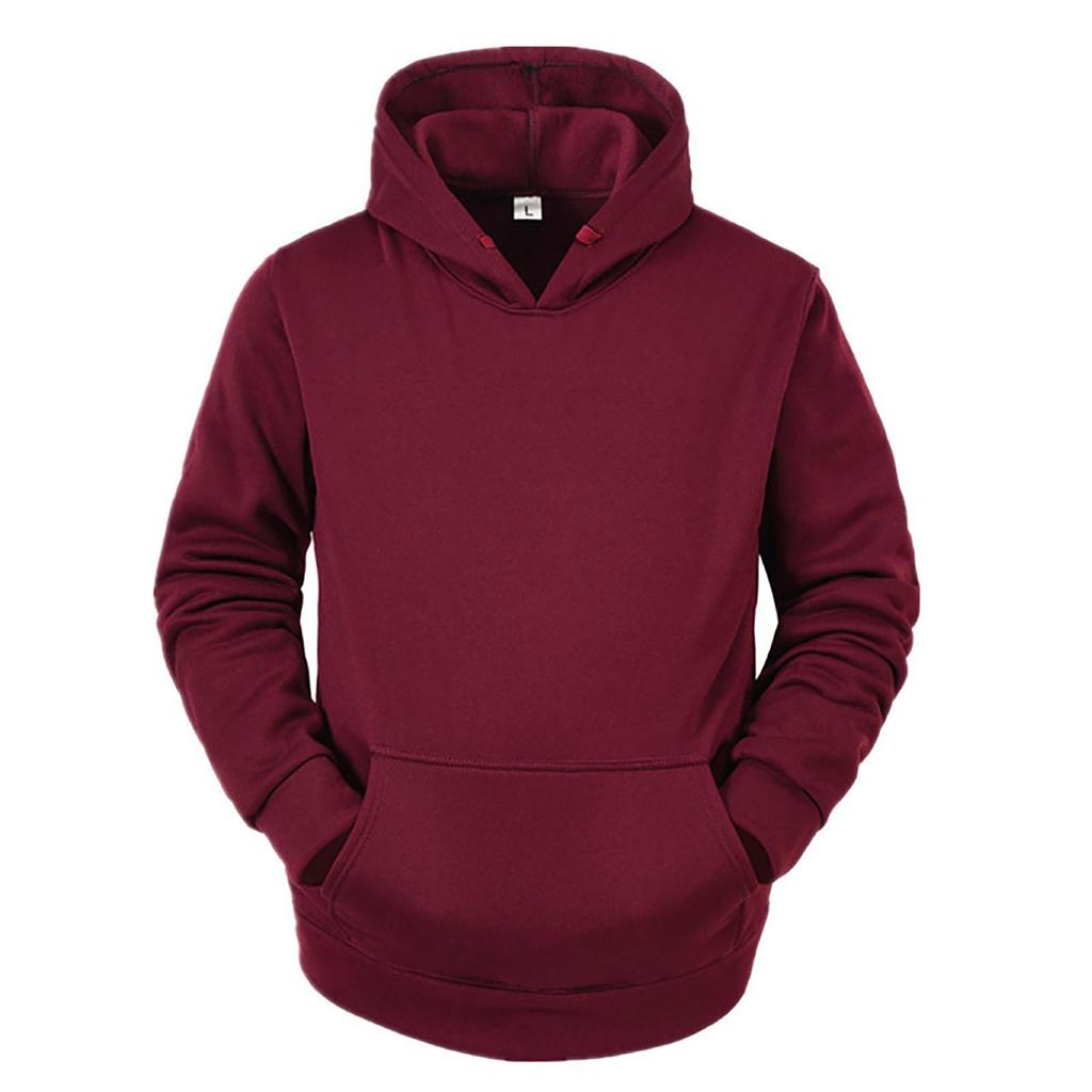 2026 Felpa Casual con Cappuccio e Scollo a V Pullover Felpa Uomo e Donna 14 Colori Felpa Uomo Colore Unico M-3XL
