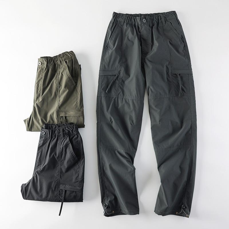 Men's Fleece-Lined Winter Ski Pants: Windproof, Waterproof, Thick Softshell for Cold Weather