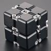 Edc German Cube Premium Aluminum Alloy Fidget Toy Pocket-Sized Infinity Flip Cube Gadget Stress Anxiety Relief For Adults Kids