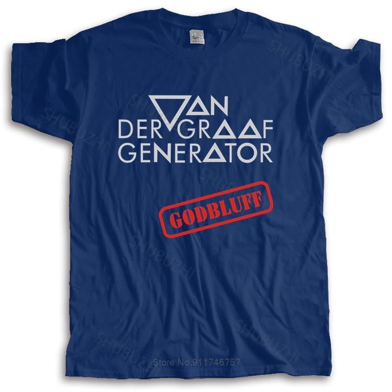 new fashion t-shirt men crew neck tees Van Der Graaf Generator - Godbluff t-shirt male cotton tee-shirt bigger size