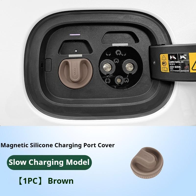 Per Chery Tiggo8 Tiggo9 Tiggo7 Serie Nuova Energia Copertura Protettiva Magnetica in Silicone per Porta di Ricarica Auto Copertura Impermeabile Antipolvere