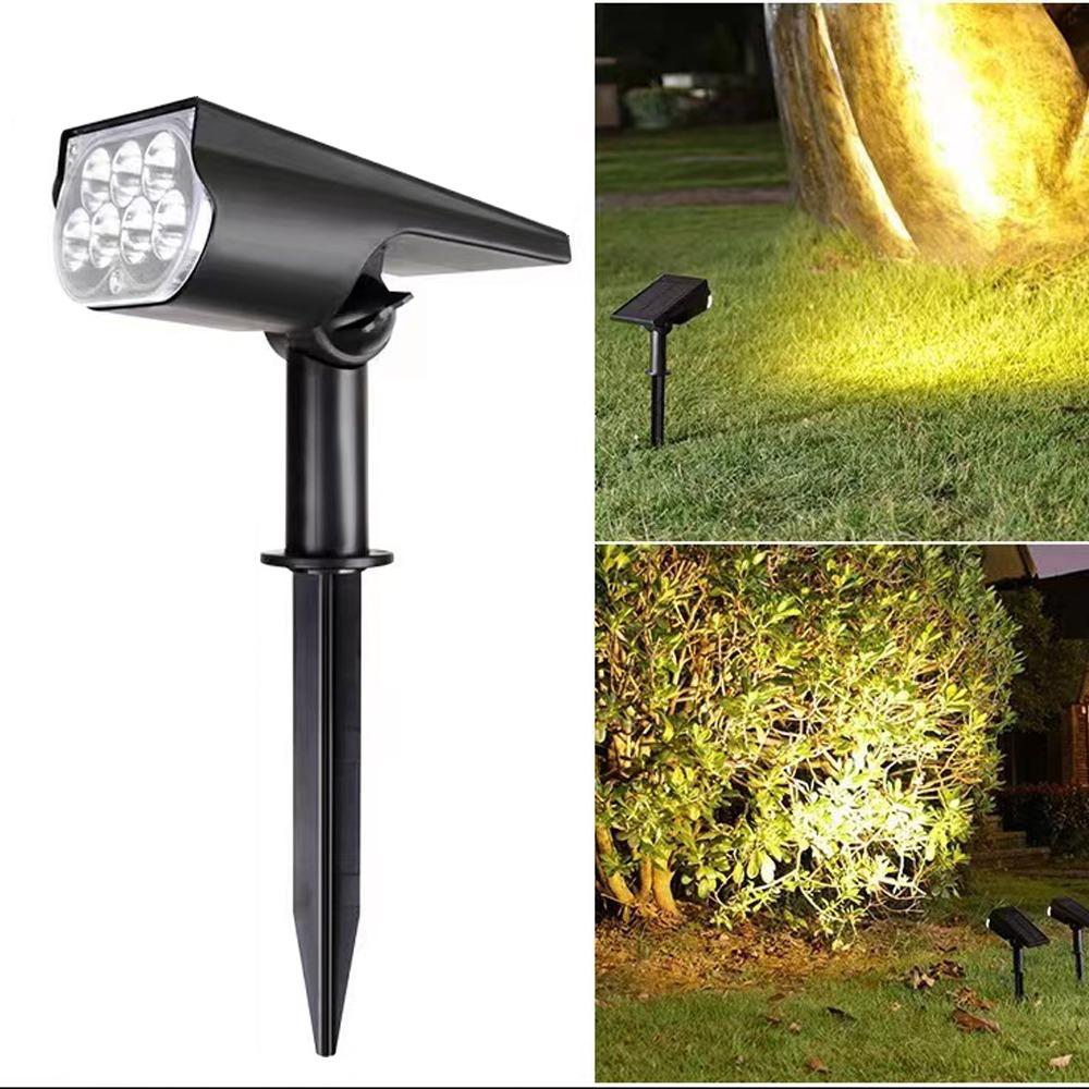Wasserdichter Solarstrahler Ultrahelle Garten Dekor Lampe Wegbeleuchtung Lampe Außengarten