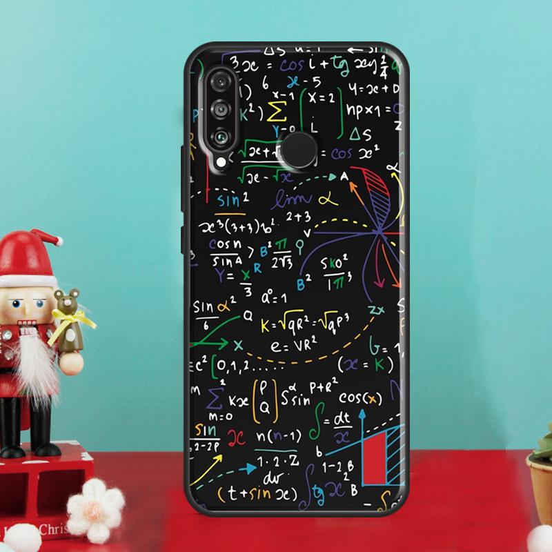 Physik Wissenschaft Mathe Formel Für Huawei Nova Y70 Y90 Y60 Y72 Y73 Y61 Y91 9 10 SE 12i 12s 11i 8i P30 P40 Lite P60 Pro Hülle