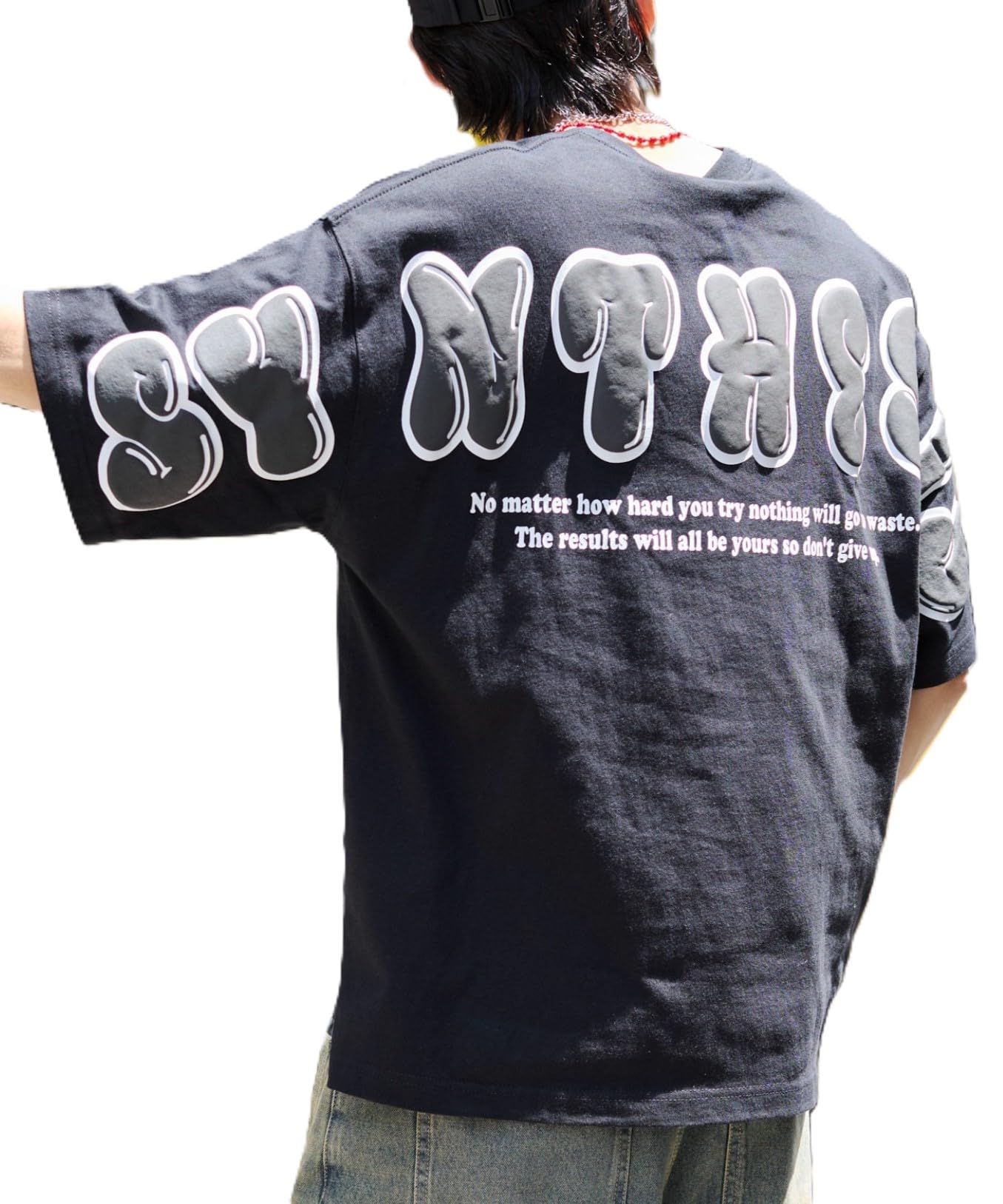 

Комплект WEGO с коротким рукавом, прямая летняя футболка мужская, корейский размер, черная (2 куска) Аксессуар, Посадка, Логотип, Одежда, Уличная одежда, Стиль, M, чёрный