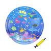 Water Sensory Mat For Pets Cats And Dogs, Thickened Water Sensor Play Mat With Pump, Inflatable Washable Cooling Mat