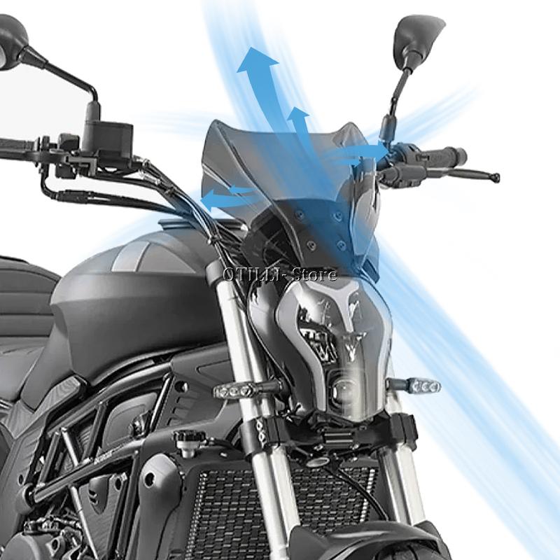 New 2019 2020 2021 2022 2023 2024 Motorcycle Windshield WindScreen Wind Shield Screens Deflectors For Benelli 502 C 502C