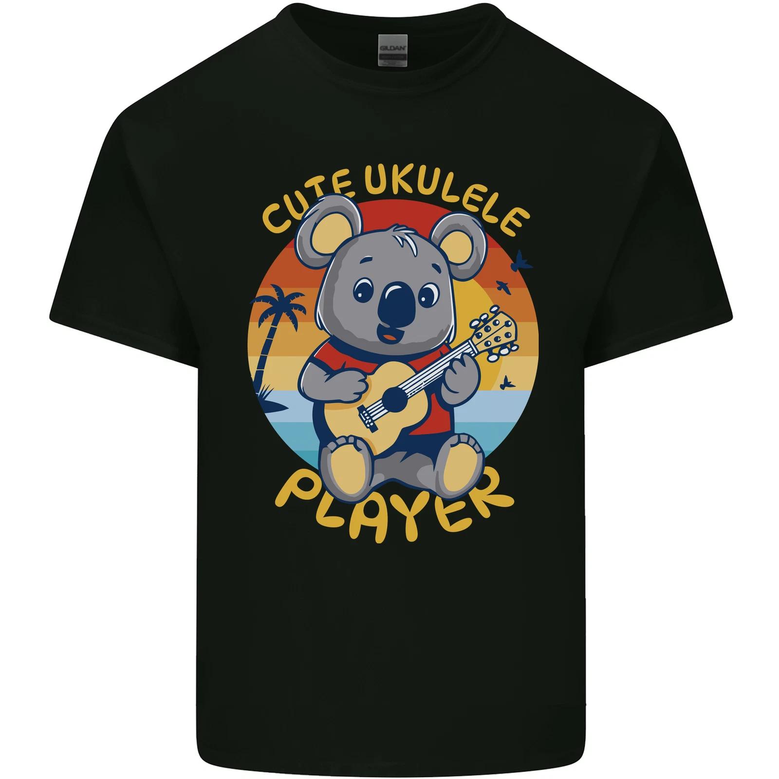 Cute Ukulele Player Koala Bear Kids T-Shirt Childrens 3XL
