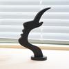 1pc Unique Curved Eyeglass Holder Stand Secure & Artistic Storage Solution Elevate Desk or Nightstand Decor Practical Minimalist