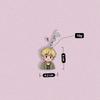 BTS Summer Casual Style Cartoon Keychain, Bangtan Boys Cartoon Figure Keyring, Kpop ARMY Fans Bag Charm(Jin RM Suga Jimin V J-Hope Jungkook)
