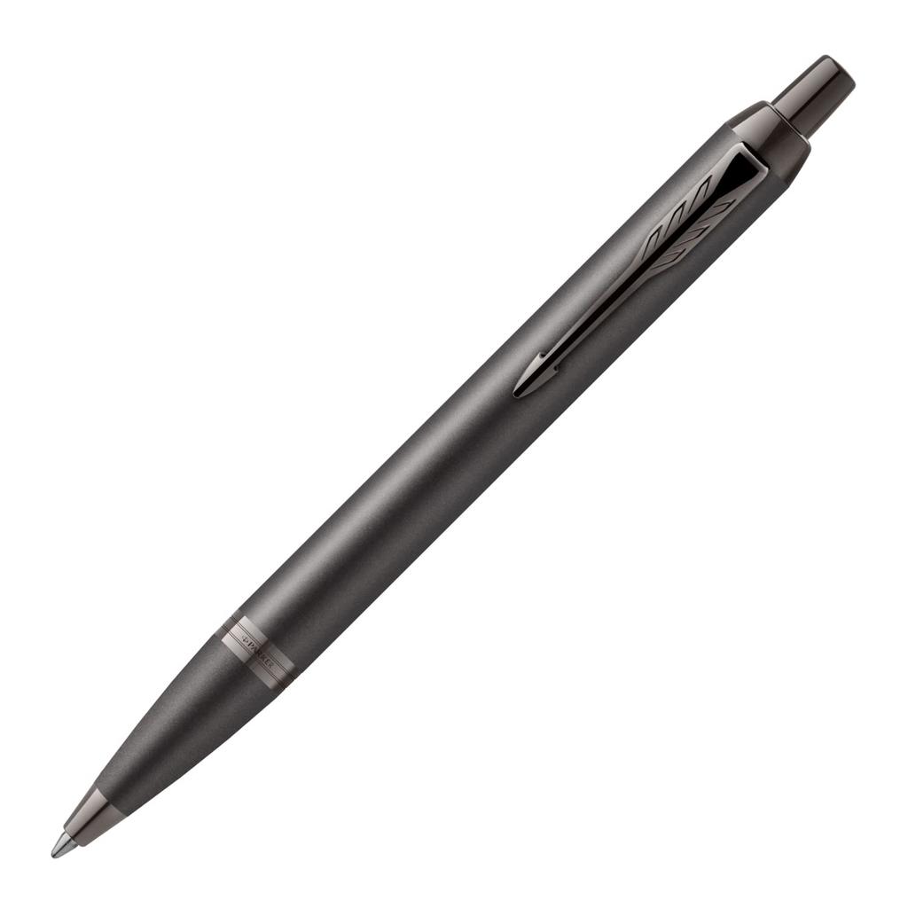 Parker Ballpoint Pen IM Monochrome Bronze BRT Medium with Pen Sheath Gift Box Set 2173276 Oil-Based