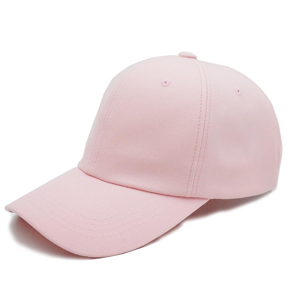 Seutaendeueob Plain Baby Pink Ball Cap (Regular Fit)