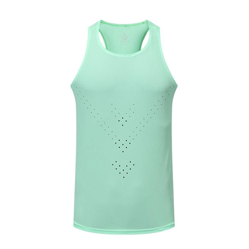 Unisex Quick-Dry Racerback Sleeveless Running Top for Track & Field S