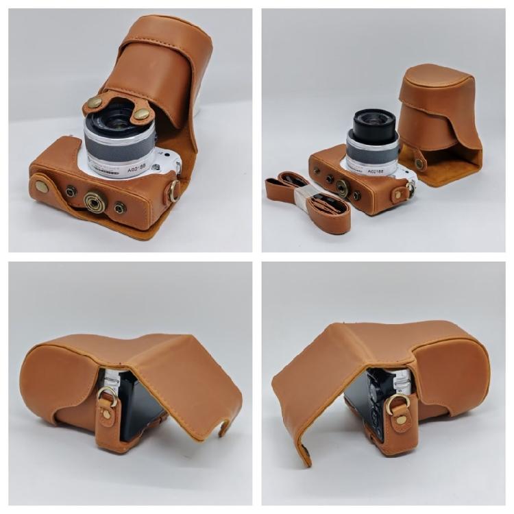 Style PU Leather Camera Cover For J1 J2 With Reinforced Bottom And Easy Battery Access