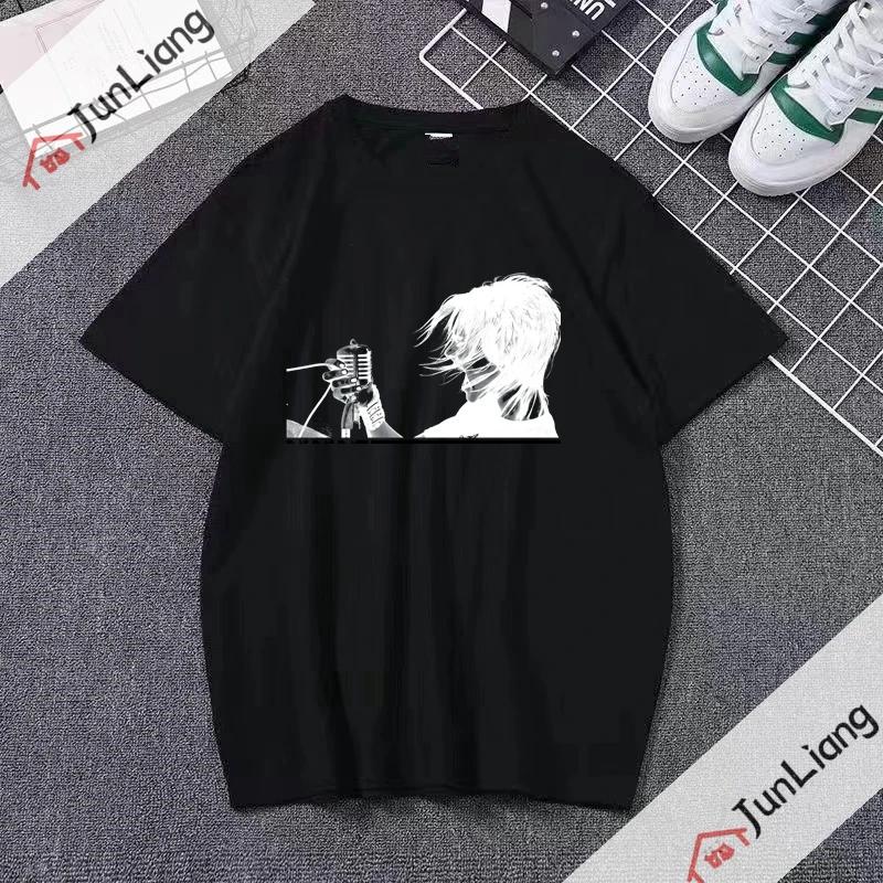 Italian Rock Band Tshirts for Women Maneskin Harajuku Streetwear Sportswear Man Kpop Goth Clothes Short Sleeved Tshirt Tops