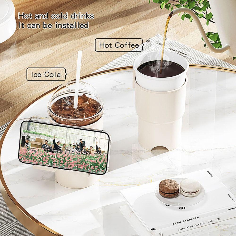 Removable Suction Cup Water Cup Holder Anti-Spill Stationery Organizer Desk Drinks Stand  Cans