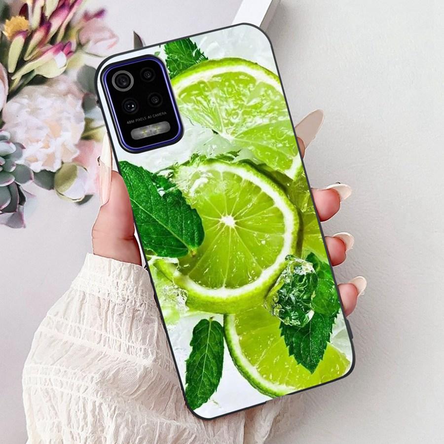For LG K52 K62 2020 Case Silicone Soft Back Cover For LGK52 K 62 2020 Fashion flower Phone Case Shockproof Protective Bumper