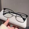 Women Anti Blue Light Glasses Men Vintage Computer Men Eyeglasses Optical Glass Plain Frame Gaming Spectacles Eyewear for Men