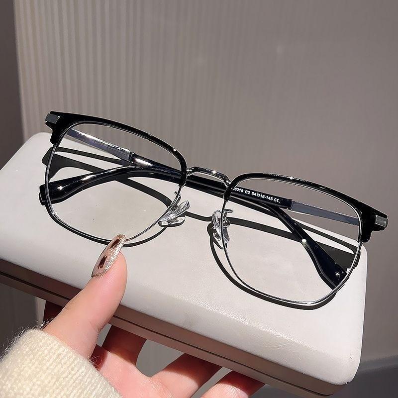 Women Anti Blue Light Glasses Men Vintage Computer Men Eyeglasses Optical Glass Plain Frame Gaming Spectacles Eyewear for Men