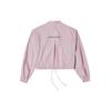 (WMNS) Converse Small Logo Casual Shirt Jacket Pink Purple Women's 10023159-A02