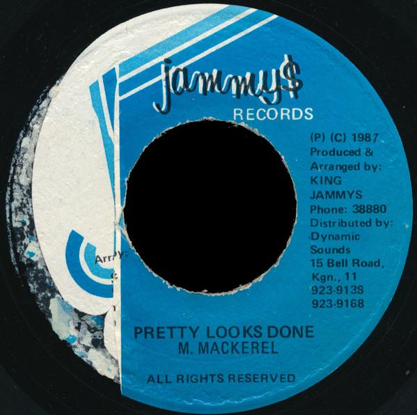

7-дюймовая пластинка MAJOR MACKEREL - Pretty Looks Done NONE Jammy s Records 1987 Ямайка Регги, Ска и Даб Б/У