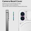 Rear Camera Lens Cover for Nothing Phone 1 Back Aluminum Alloy Metal Camera Protector for Nothing Phone1 Lens Ring Film