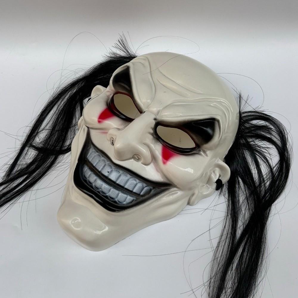 Realistic Scary Clown Mask Spooky Full Face Mask Terrifying Cosplay Mask Halloween Party