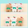 Adorable Plush Bunny Keychain Cute Stuffed Animal Toy For Bags And Gifts