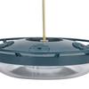 CourtyardShaped Bird Feeder Transparent Hanging Bird Water Feeder for Garden Terrace(Red )