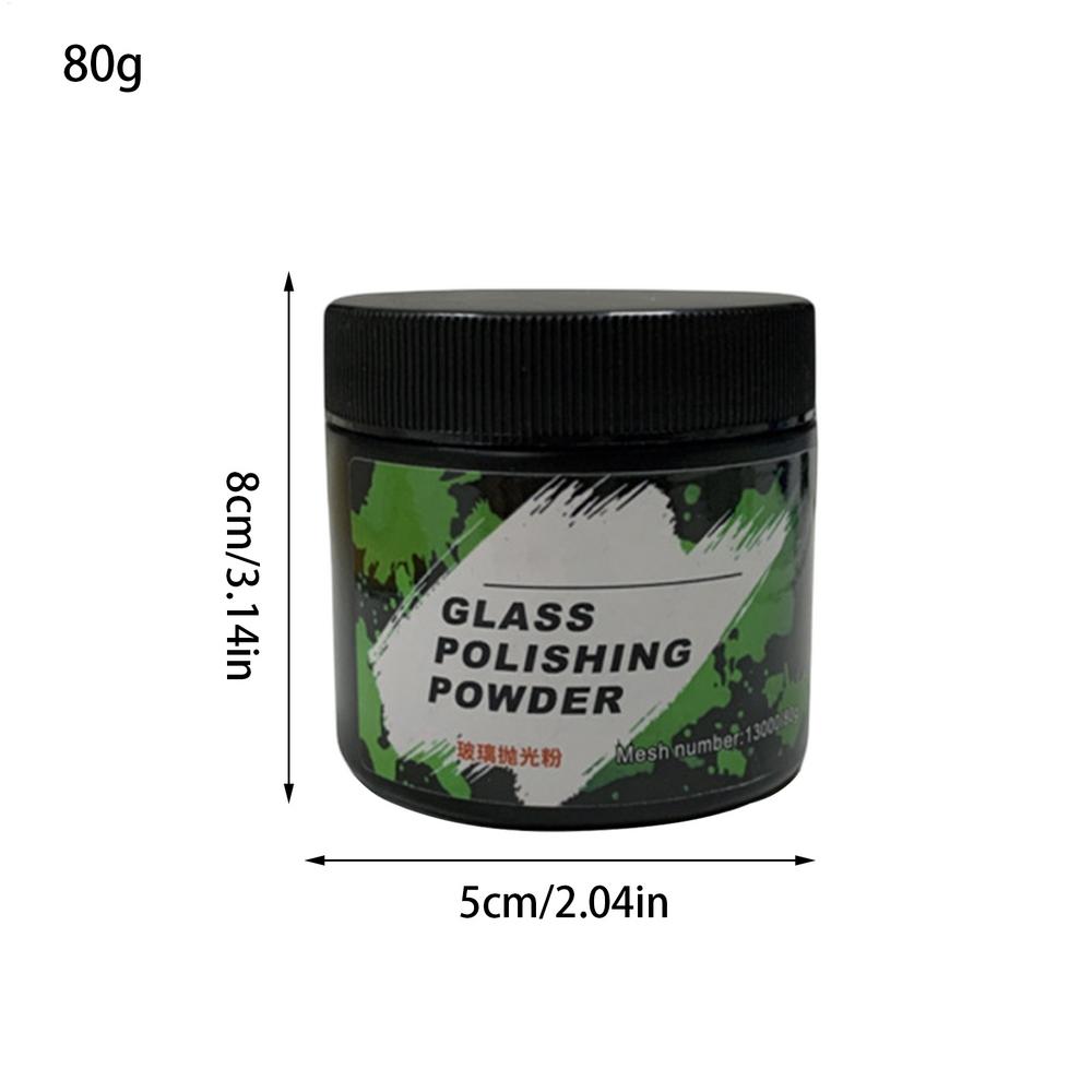 Car Oil Film Polishing Powder Glass Repair Powder High Performance Windscreen Scratch Removal Powder Auto Care Accessories