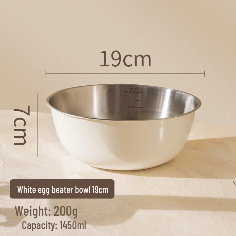 316 Food Grade Stainless Steel Mixing Bowl