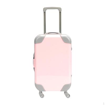 Compact Doll Accessory Case, Miniature Luggage for Dress Up Fun