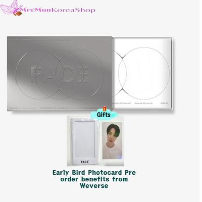 Jimin FACE Weverse Version Album