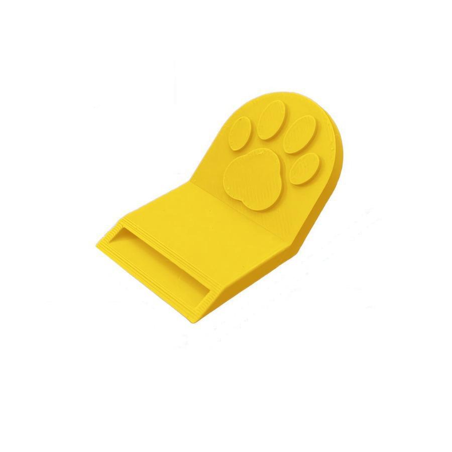 

3D Printed Portable Cat/Dog Can Opener жовтий