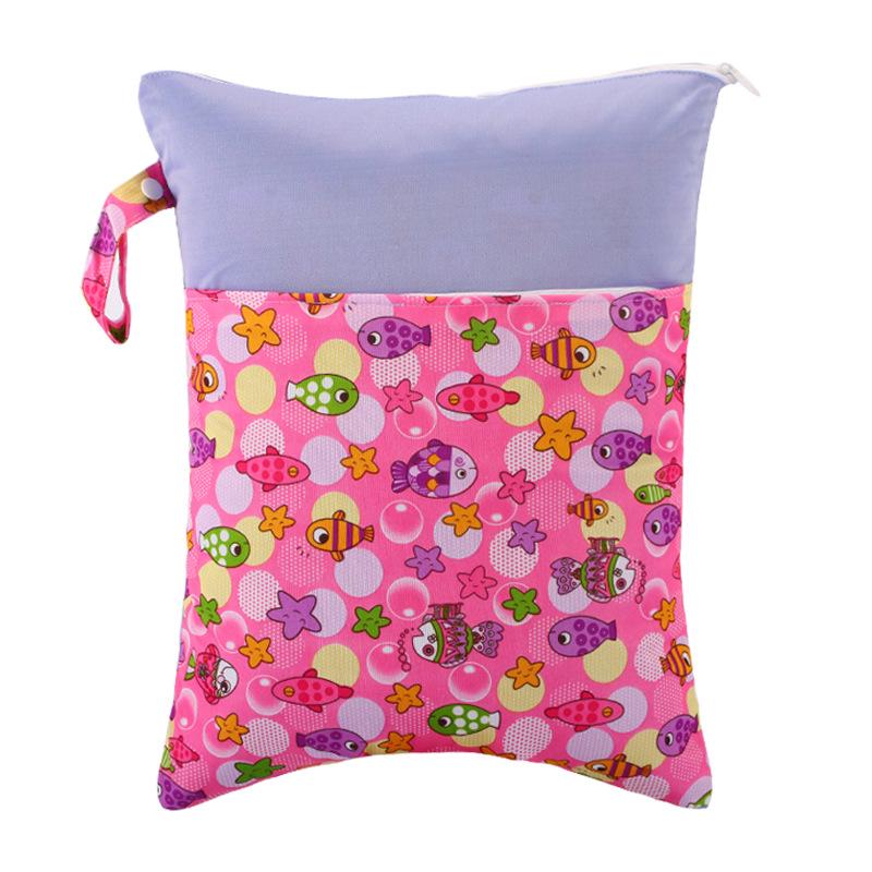 30x40CM Waterproof Double Pocket Storage Bag