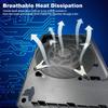 2/4 Pack Fan Dust Filter Breathable Ventilation Cooling Fan Dust Mesh PVC Dustproof Filter Cover for PlayStation 5 Slim