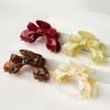 1PC French high-end bow, vinegar clip, elegant temperament hair clip, shark clip, women's hair accessory hair clip