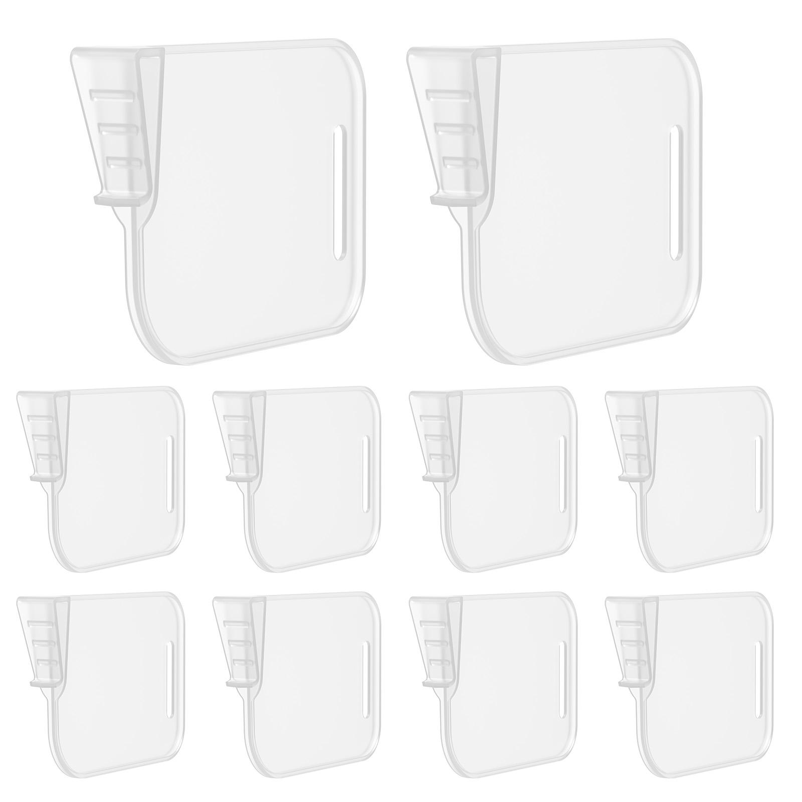 

10Pcs Refrigerator Divider Clip Fridge Door Sorting Partition Card Buckle Kitchen Bottle Storage Shelf Space Management