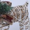 Elegant Iron Reindeer Figurine Christmas Tree Decoration Modern Simple Design For Holiday Displays