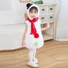 Baby Snow Man Costume Snow Girl Costume, Toddler Christmas Snowman Costume Novelty Fancy Dress Snow Girl Costume
