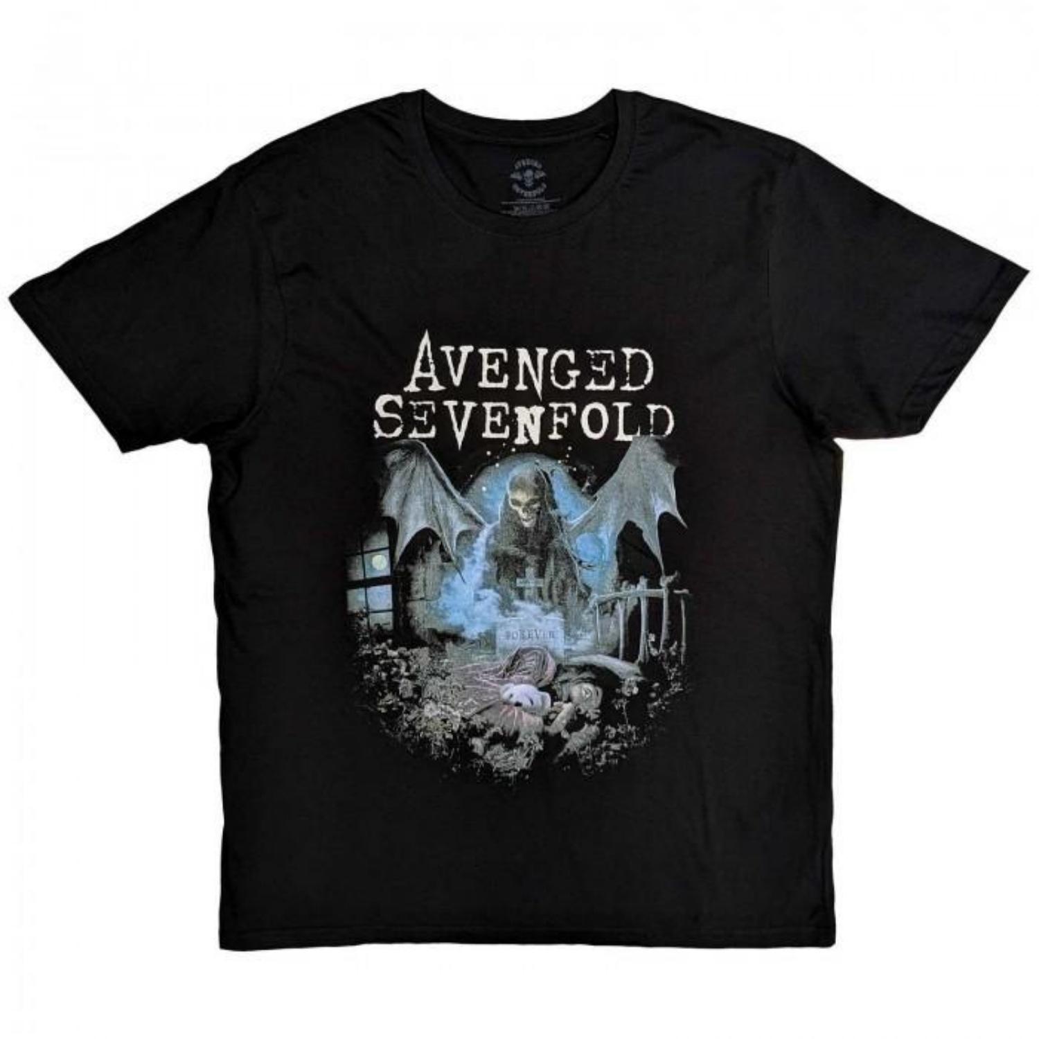 

Avenged Sevenfold Unisex Adult Recurring Nightmare Cotton T-Shirt S чёрный