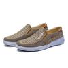 Fashion Mens Shoes Casual Denim Male Sneaker Slip On Loafers Men Canvas Shoes Breathable Soft Flat Driving Shoes Mens Casual 2024 New