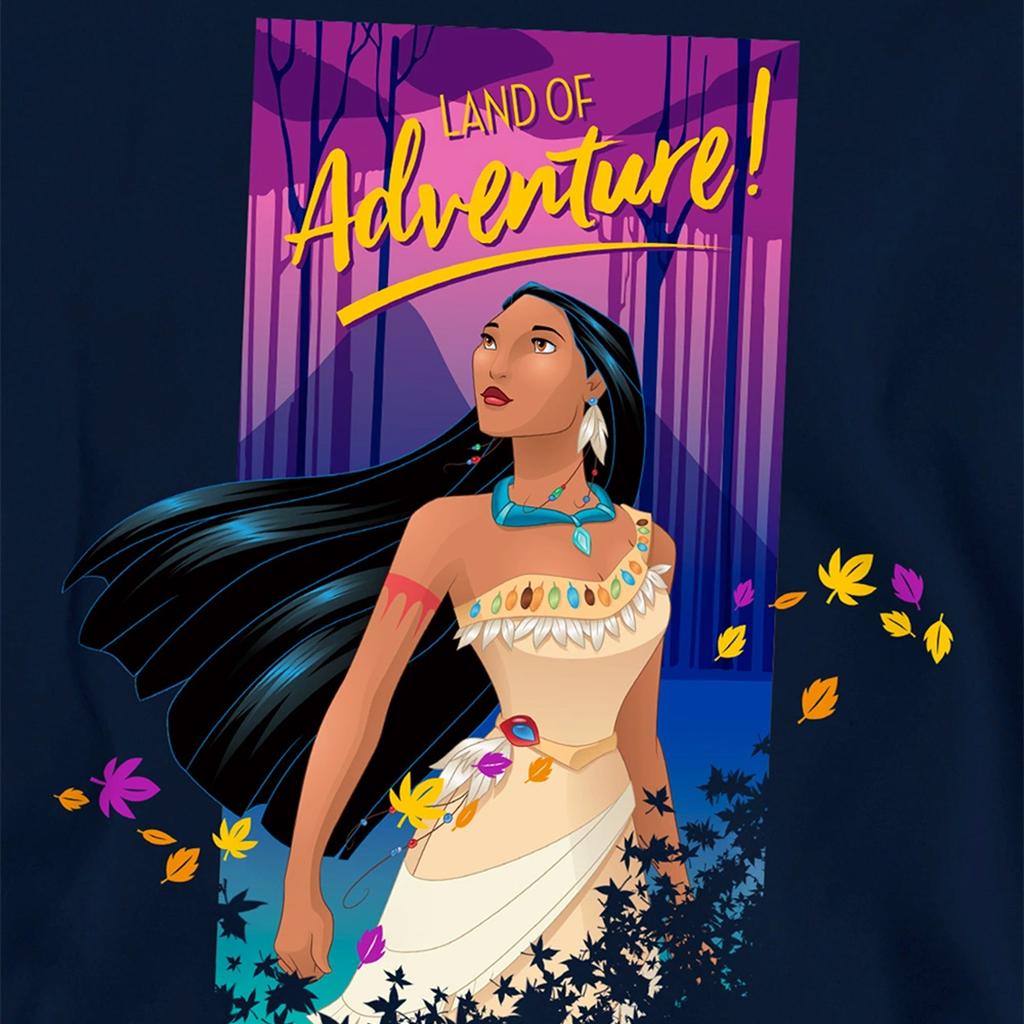 Pocahontas Childrens/Kids Land Of Adventure Hoodie