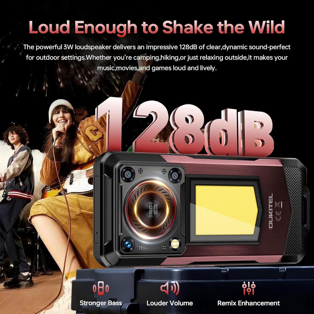 Oukitel WP56 Cellulare 5G 32GB+256GB 16000mAh Display 6.8" 108MP Android 15 Smartphone