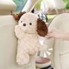 1Pc Universal Car Tissue Hanger Doll Cute Creative Hanging Tissue Holder Plush Vehicle Tissue Case Paper Box