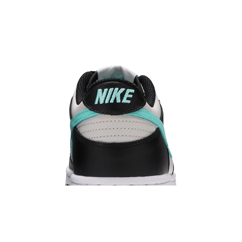 Nike Dunk Low Grade School 'Tiffany' (Unisex) Light Smoke Grey / Black / Tiffany Blue Kids' Skateboarding Shoes CW1590 003