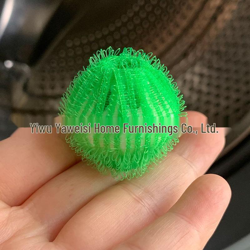 Anti-Tangle Nylon Laundry Balls for De-linting and Hair Removal In Washing Machines