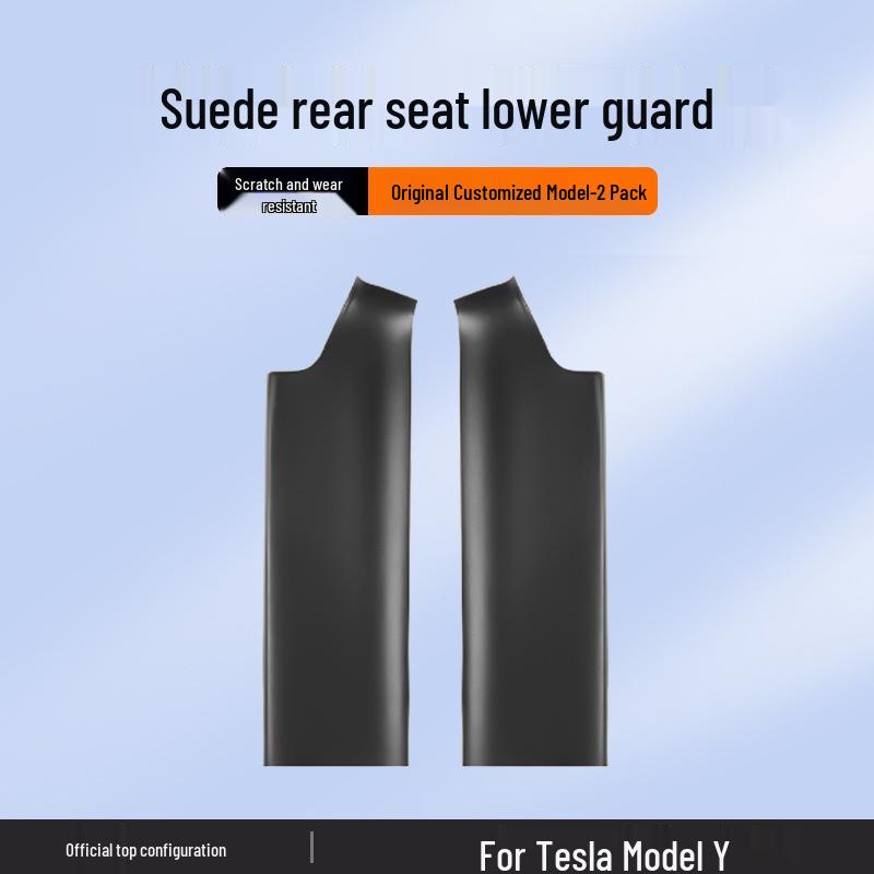 

Tesla Model Y Rear Seat Anti-Kick Pad Protector Trim Accessory Model Y Non-destructive installation
